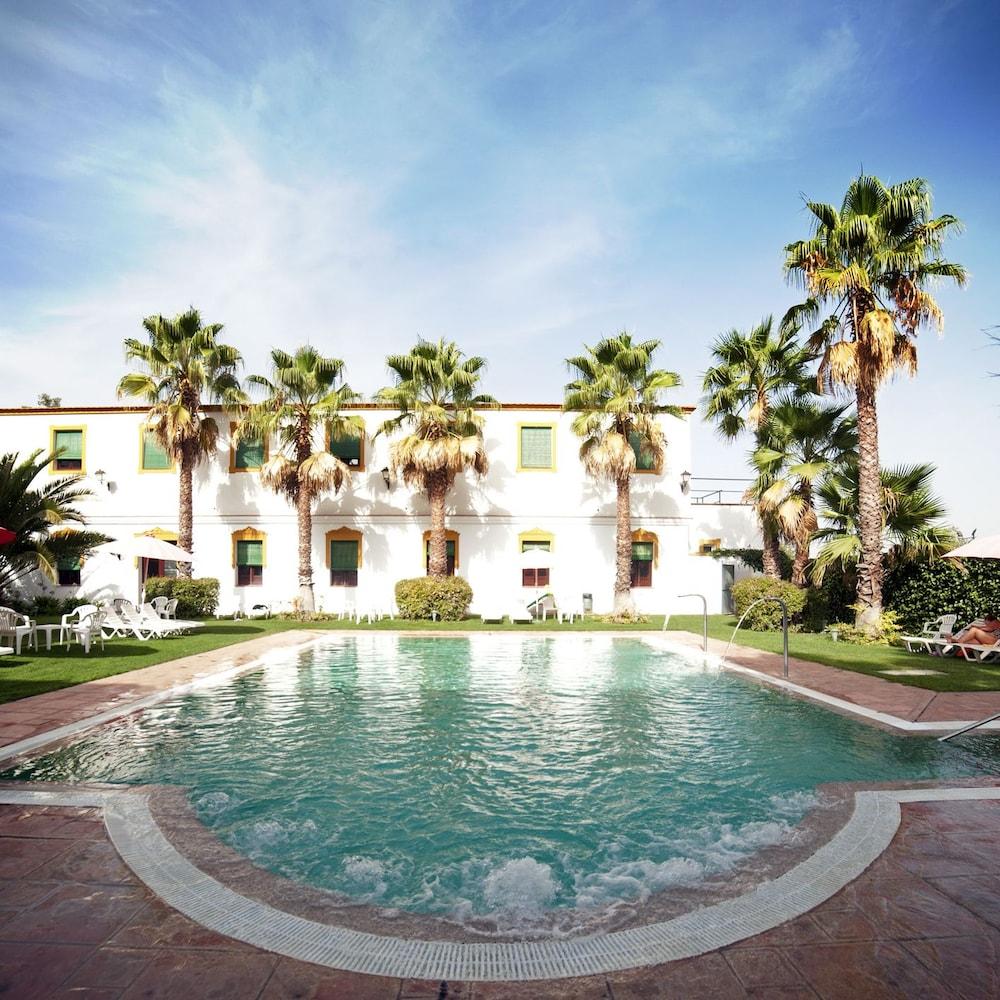 Hotel Balneario El Raposo Puebla de Sancho Pérez Eksteriør billede